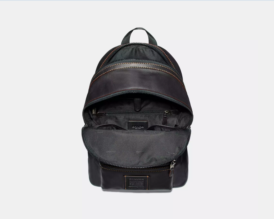 Coach Academy Leather Backpack in Dark Brown Brand New with tags | eBay Coach Academy Leather Backpack in Dark Brown Brand New with tags | eBay
