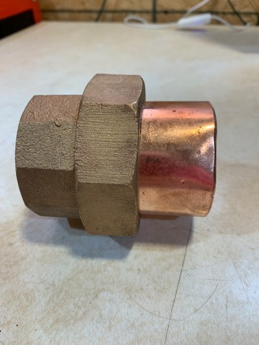 NIBCO 2" Cast Copper Pipe Union C x C, Pressure Fitting B255700 - 71940746 (I4)