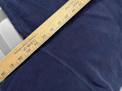 American Eagle Field Jersey Men’s Vintage Fit Henley Shirt Navy Long Sleeve XL - Picture 6 of 6