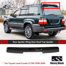 For Toyota Land Cruiser Lc100 1998-2006 Rear Roof Top Spoiler Wing Gloss Black