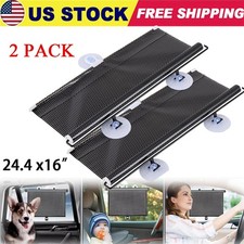 Retractable Car Auto Side Window Baby Sun Shade Shield Cover Roll Curtain Visor Retractable Car Auto Side Window Baby Sun Shade Shield Cover Roll Curtain Visor