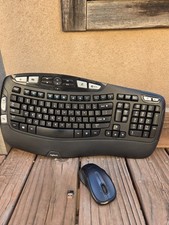 Logitech MK550 Comfort Wave Wireless Keyboard  Mouse Combo With Dongle Tested