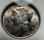 New Listing1941 S 10C Mercury Dime NGC MS66 - Beautifully Toned in Old NGC Holder