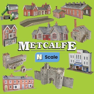 Metcalfe Modelleisenbahn Bausätze - Spur N - Auswahl aus 96 Kartenbausätzen