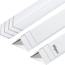 40 Pcs 2-3/8 X 48 Inches Wall Corner Protector Guards, Avoid Scratching Scuffs,
