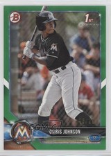 2018 Bowman Draft Green 95/99 Osiris Johnson #BD-103 05gv