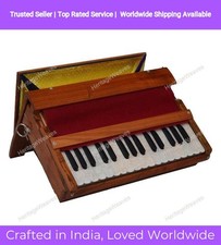 Harinam Harmonium-32Key 2.5 Octave Double Bellow Portable Harmonium With Bag