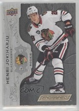 2018-19 Upper Deck Engrained Rookies Black 25/49 Henri Jokiharju #96 m7l