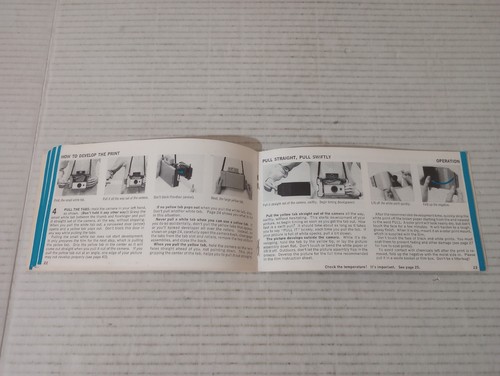 Instruction Manual Guide Booklet For Polaroid Automatic 103 Land Camera - Picture 7 of 9