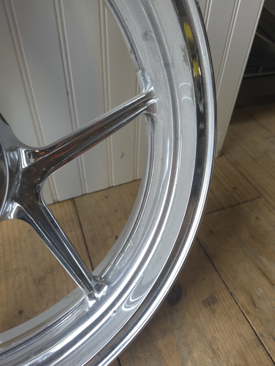 2004-2024 KAWASAKI ZX10R 2005-2018 ZX6R CHROME OEM FRONT RIM WHEEL