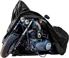All Weather Black Motorcycle Cover - XXXL Large