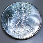 1997 1 oz American Silver Eagle .999 Silver Beautiful Uncirculated Coin