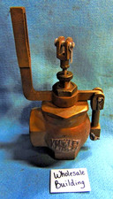 KECKLEY KLIPFEL BRONZE ANGLE FLOAT VALVE NO. 27 1-1/4" SIDE INLET & OUTLET