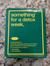 Biocol Something for a Detox Week Body Cleanse 7 ampoules 0.5 fl oz ea exp: 2/28