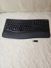 Microsoft Sculpt Comfort Wireless Ergonomic Keyboard With USB Receiver Black