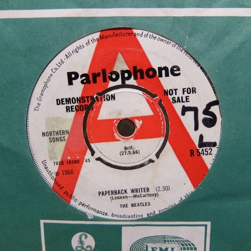 The Beatles - Paperback Writer (Parlophone R 5452) A-LABEL UK 45