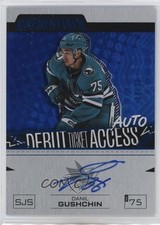 2024-25 Credentials 2024-25 Upper Deck Update Blue 8/35 Danil Gushchin Auto e0y