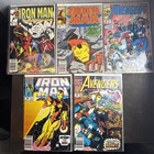 Vintage Marvel COMIC Book Lot Iron Man-Avengers (5)