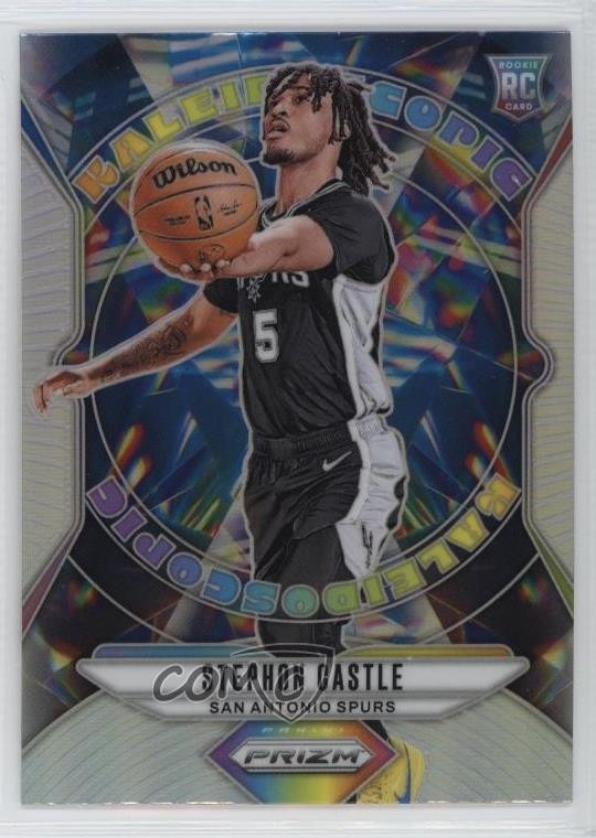 2024-25 Panini Prizm Kaleidoscopic Silver Prizm Stephon Castle #19 z2p