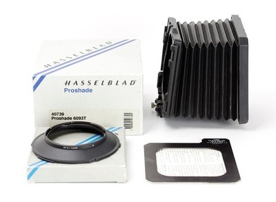 Hasselblad Pro Shade 6093 Bellows Lens Hood + B60 Adapter & Mask Boxed