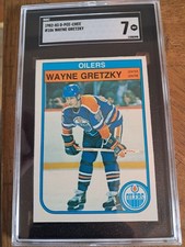 1982-83 OPC Wayne Gretzky #106 SGC 7 Near Mint