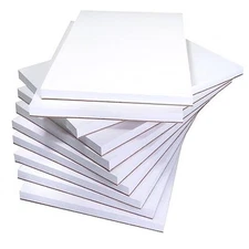  - Memo Pads, 10 Notepads with 50 – 4x6 Sheets Per Scratch Pad, White, 50#, 