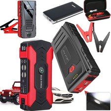 Portable Car Jump Starter Booster Jumper Box Power Bank Battery Charger
