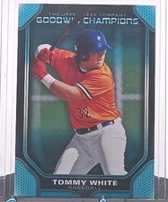 2024 Upper Deck Goodwin Champions Turquoise Tommy White #17 - Baseball