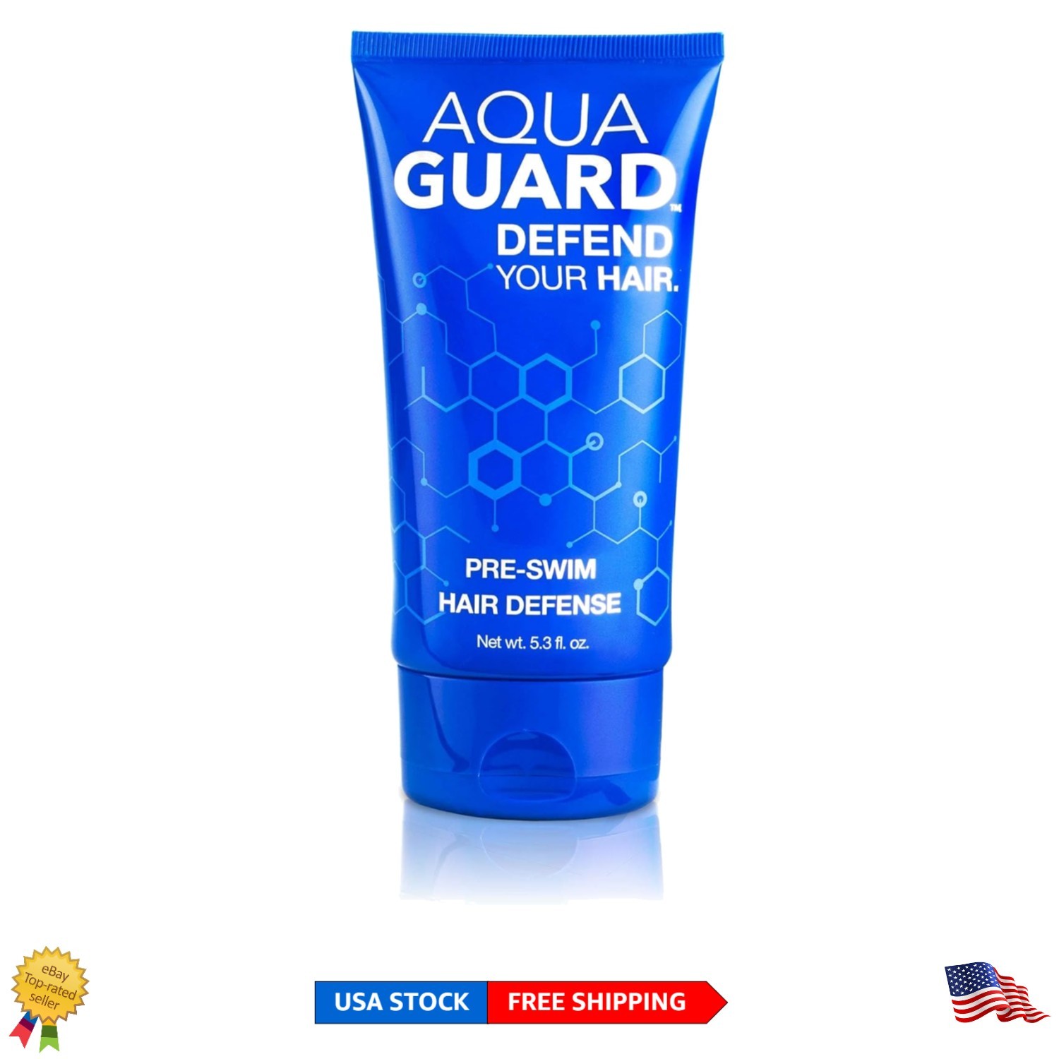 Pre-Swim Hair Defense Cream - Protects & Softens Hair from Chlorine (5.3 oz)