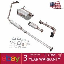 Fits 97-01 Honda CR-V Front Pipe Catalytic Resonator Muffler Exhaust System Kit