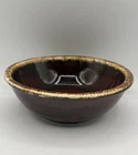 Hull Pottery Brown Drip Bowls Made in the USA Oven Proof Vintage Bowl