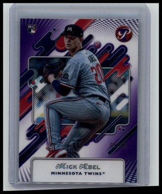 2025 Topps Pristine - Mick Abel #154 Purple Refractor 61/99 (RC)
