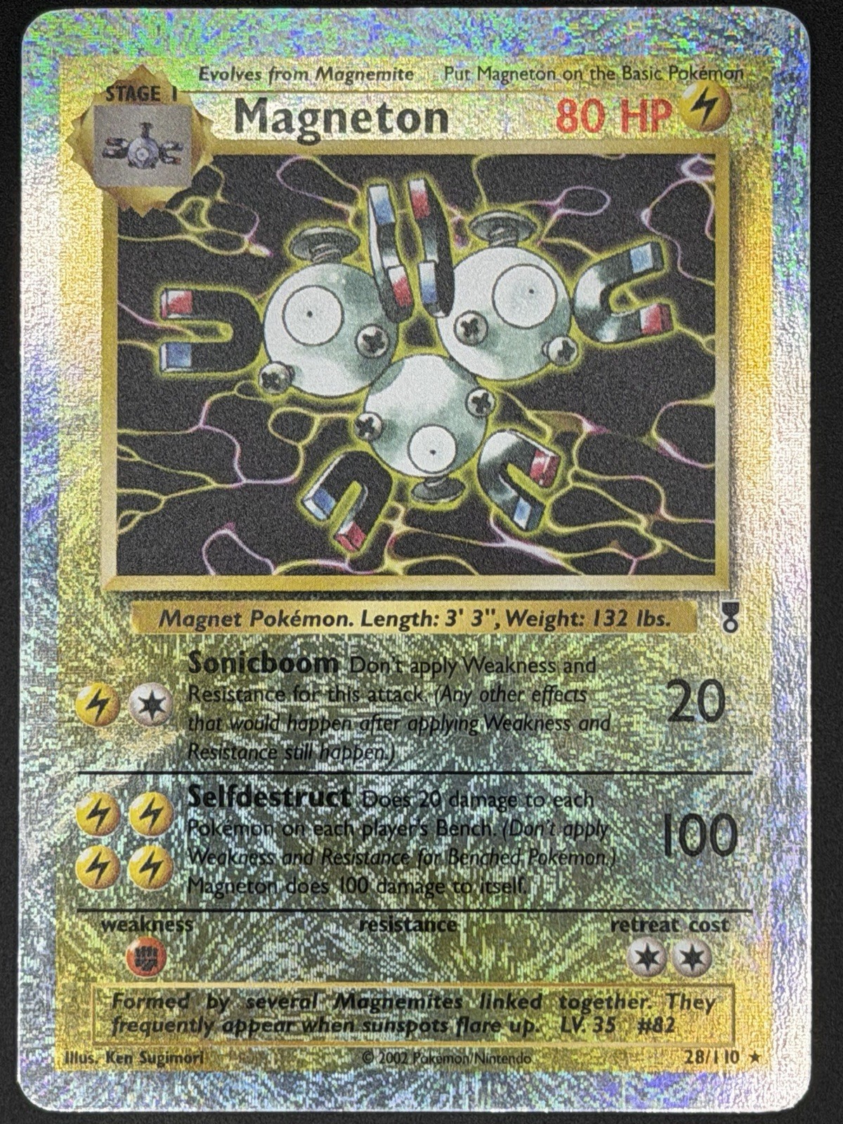 Magneton 28/110 Legendary Collection Reverse Holo NM-MINT