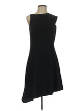 Halston Heritage Women Black Cocktail Dress 0