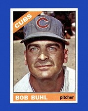 1966 Topps Set-Break #185 Bob Buhl NR-MINT *GMCARDS*