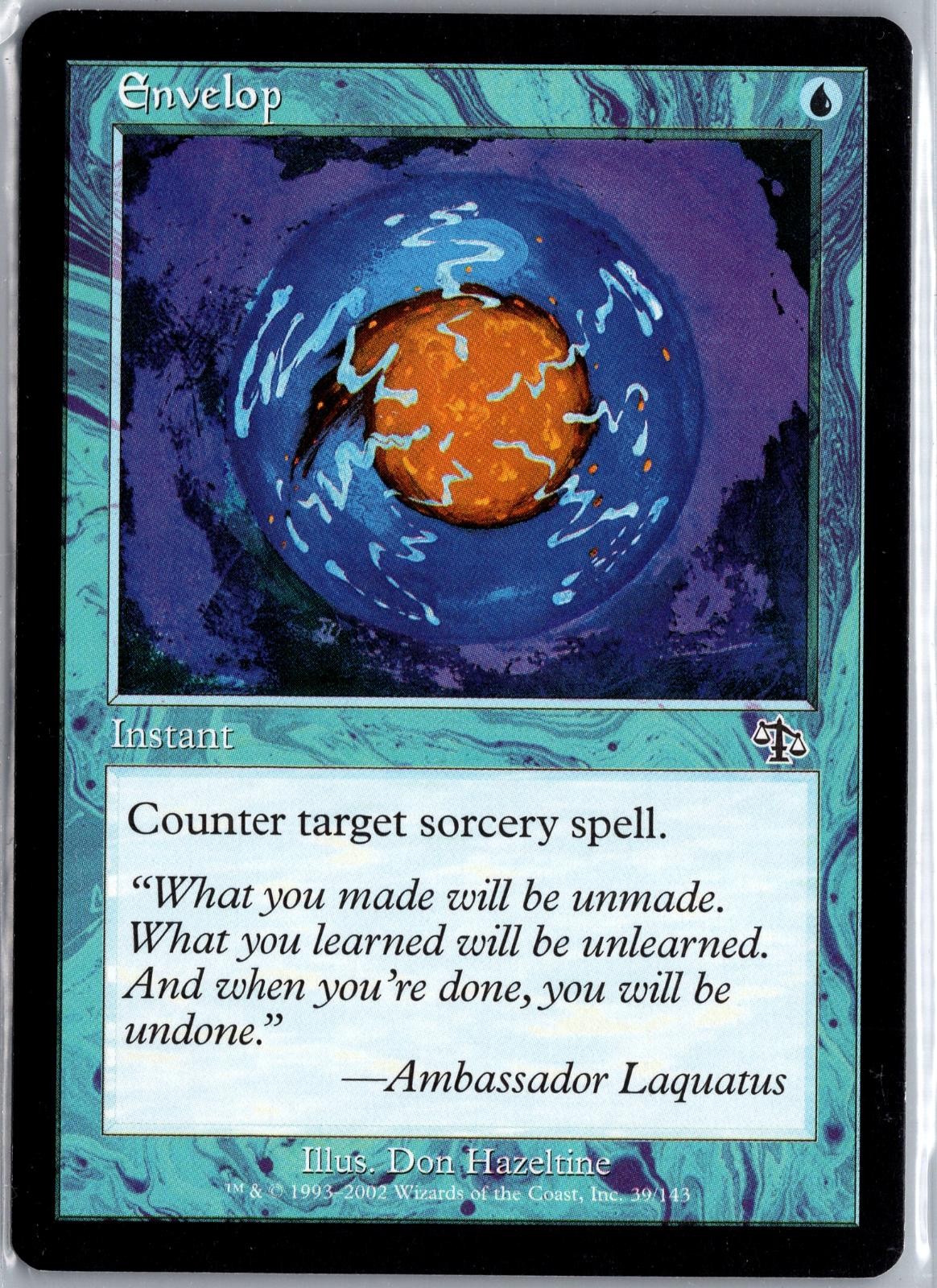 Envelop 39 Common Judgment Magic: The Gathering Lightly Played