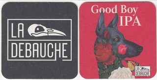1 LA DEBAUCHE FRANCE SOUS BOCK BEER DECK BEERCOASTER VILTJE