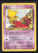 2000 Pokemon Team Rocket Abra #49/82