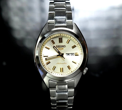 Seiko 5 Sports SNXS Series SRRA011 (SRE023) Champagne Dial 32mm New Womens Watch