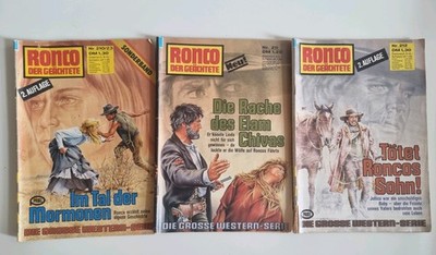 3x Ronco der Geächtete - Band 210/211/212