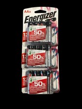 Energizer MAX AA Batteries 3. Packs of 8 - Expires 12-2036