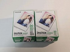 X2 Fujifilm Instax Mini Instant Film 20 Exposures - Expires 2027 - Sealed