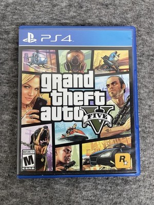 Grand Theft Auto V GTA 5 PlayStation 4 PS4 Complete Game Disc