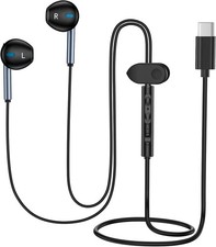 Samsung Wired Earbuds USB C Headphone for Samsung Galaxy A17 A16 5G A15 A35 S25