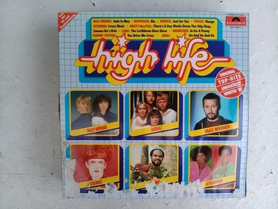 LP Schallplatte Vinyl, high life, Top Hits Winter 81