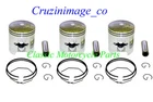 KAWASAKI H1 1.0mm OVERSIZE PISTON SET Pistons,Rings,Pins,Clips,Include 10-H1PS-2