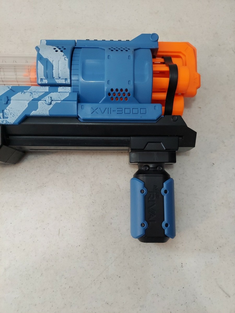 RIVAL XVII-3000 ナーフ　アルテミス　ブルー Nerf Rival Artemis XVII-3000 Blue Gun Ball Blaster w/ 30