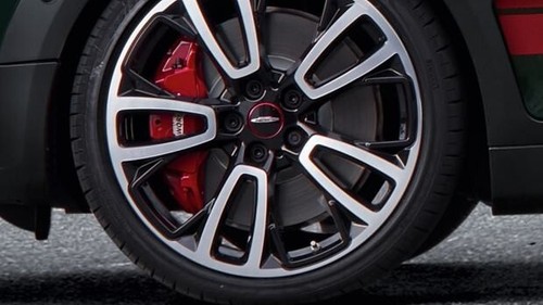 F56 Mini GP3 Countryman Clubman 306HP BMW Driver Side Red Front Brake Caliper #2 - Picture 6 of 9
