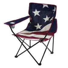 Quik Chair U.S. Flag Folding Chair  (160053)  FS