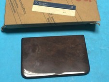 Mercedes W140 Rear Seat Center Console Ashtray Wood Cover Part 1408100007 NOS